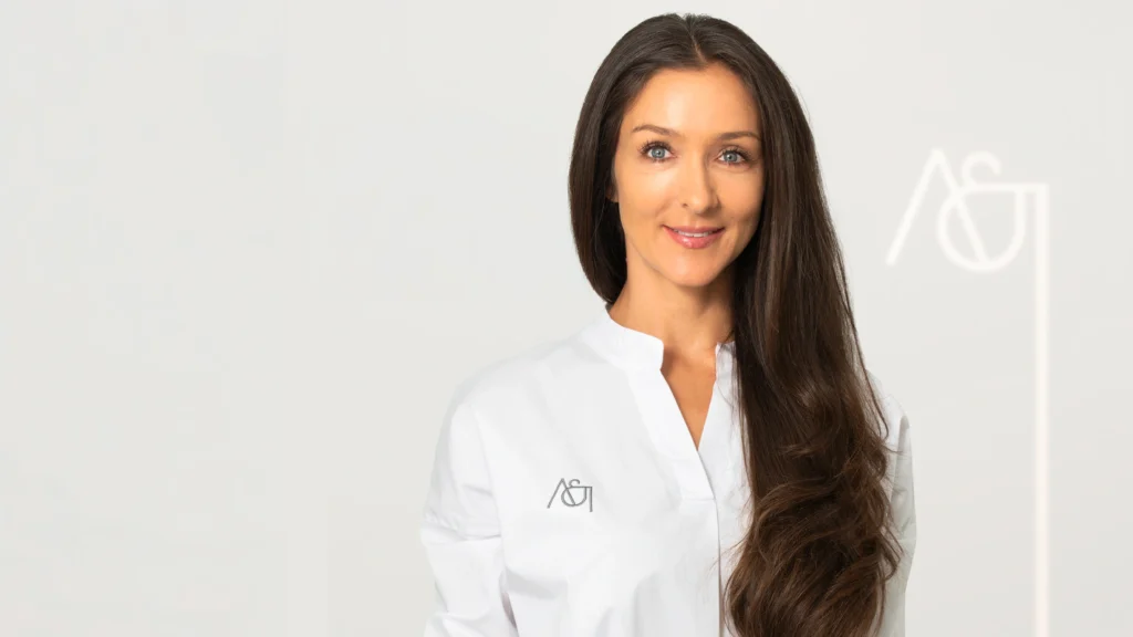 Dr. Alessja Indin, Zahnärztin und Praxisinhaberin – Zahnarzt Offenbach Portraitfoto